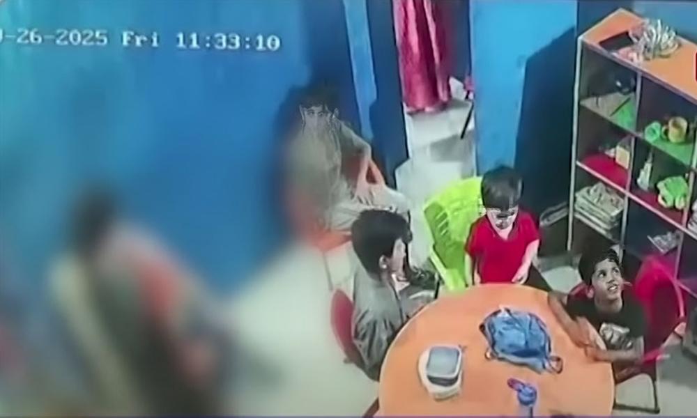Female teacher booked, dismissed for torturing special child at autism center in Karachi