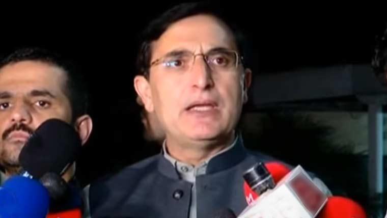 پارٹی  میں کوئی  فاروڈ بلاک نہیں سب بانی کے ساتھ ہیں، علی امین کل گورنر کو استعفیٰ بھجوائیں گے،گوہرخان