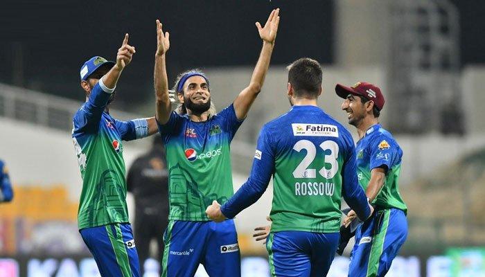 پی ایس ایل7 : ملتان سلطانز نے اسلام آباد یونائیٹڈ کو شکست دے دی