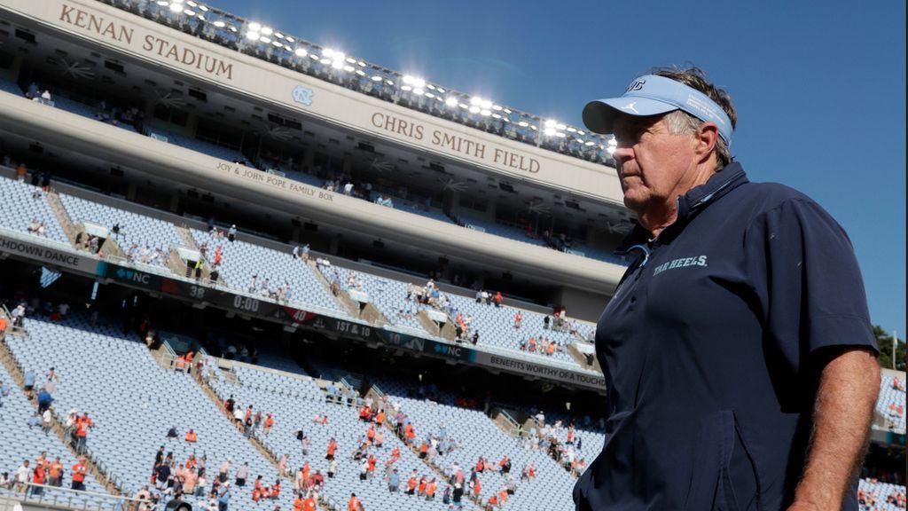 UNC backs Belichick as talk swirls amid 2-3 start