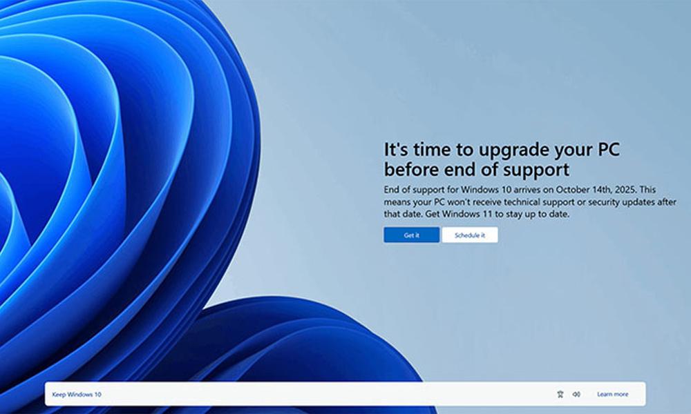 Windows 10 support ends on October 14