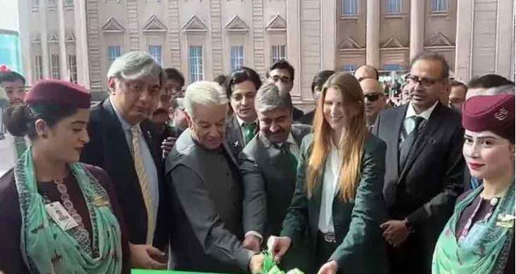 After five years PIA resumes flight operation for UK