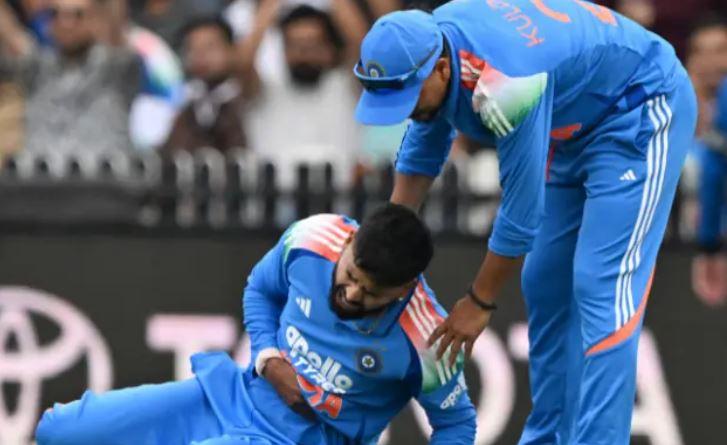 Indian batsman Iyer hospitalised with lacerated spleen after injury during Australia ODI
