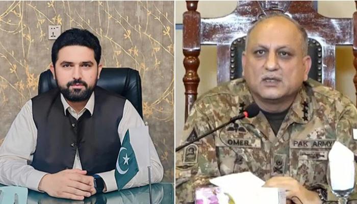 کور کمانڈر پشاور کی وزیراعلیٰ خیبر پختونخوا سے ملاقات، امن و امان پر  تبادلہ خیال