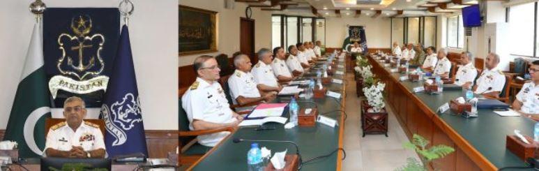 Admiral Naveed Ashraf stresses combat readiness at Pakistan Navy Command & Staff Conference
