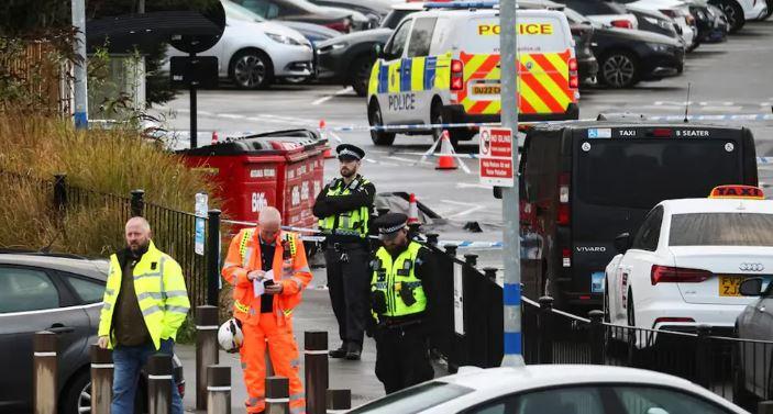 UK train stabbings injure nine, police arrest two suspects