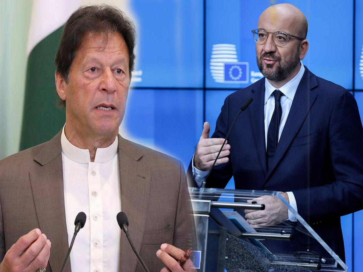 In telephonic talk with EC president PM Imran stresses stability, humanitarian efforts in Afghanistan