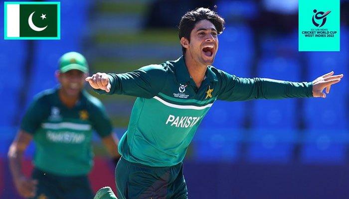انڈر 19 ورلڈکپ میں پاکستان کے کپتان قاسم اکرم نے نئی تاریخ رقم کردی