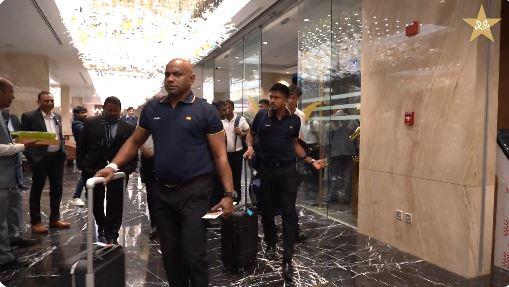 ون ڈے اور ٹی 20 سہ ملکی سیریز کیلیے سری لنکا کی کرکٹ ٹیم پاکستان پہنچ گئی