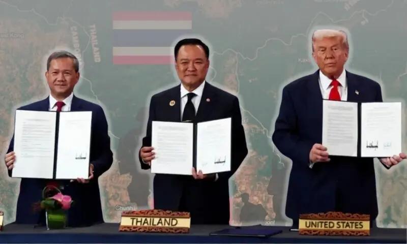 تھائی لینڈ نے کمبوڈیا کے ساتھ جنگ بندی کا معاہدہ معطل کر دیا