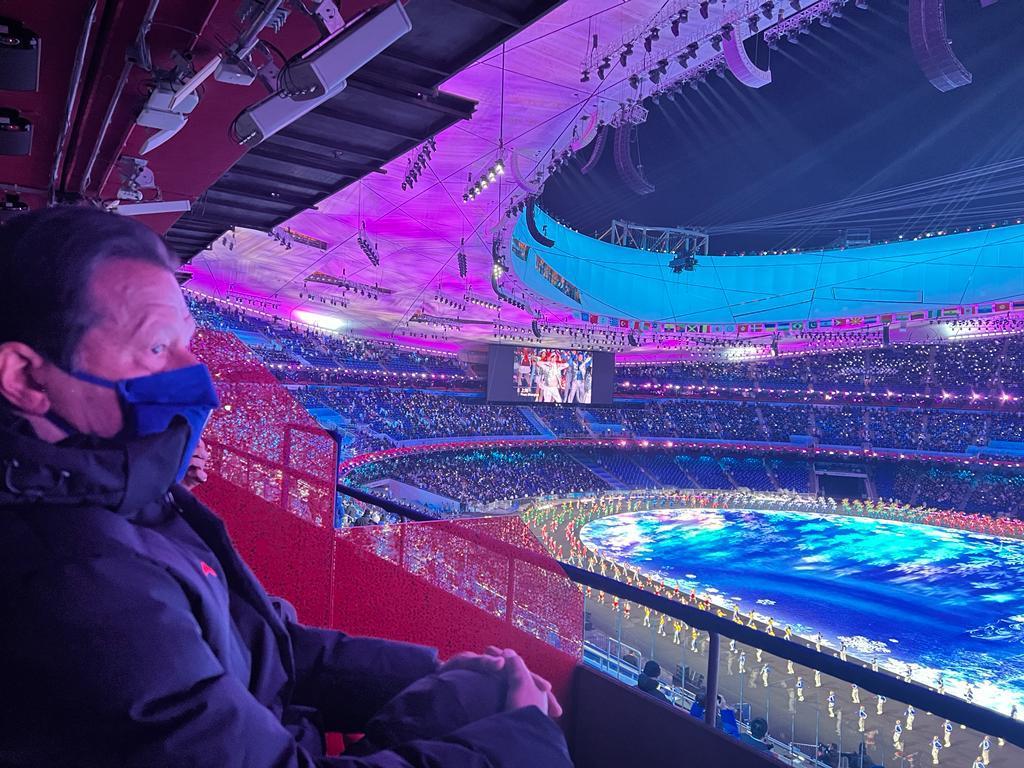 چین میں سرمائی اولمپیکس کی افتتاحی تقریب کا آغاز، وزیر اعظم تقریب میں پہنچ گئے