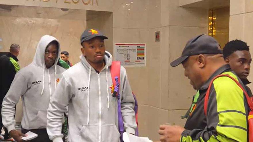 Zimbabwe cricket team reached Islamabad  to participate T20I Tri-Nation Series