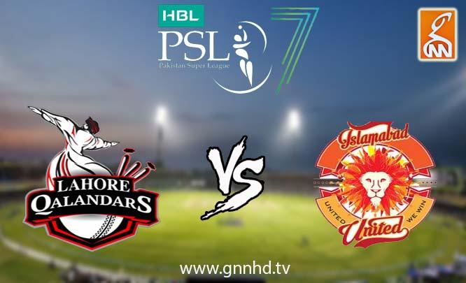 Lahore Qalandars set 175-run target against Islamabad United