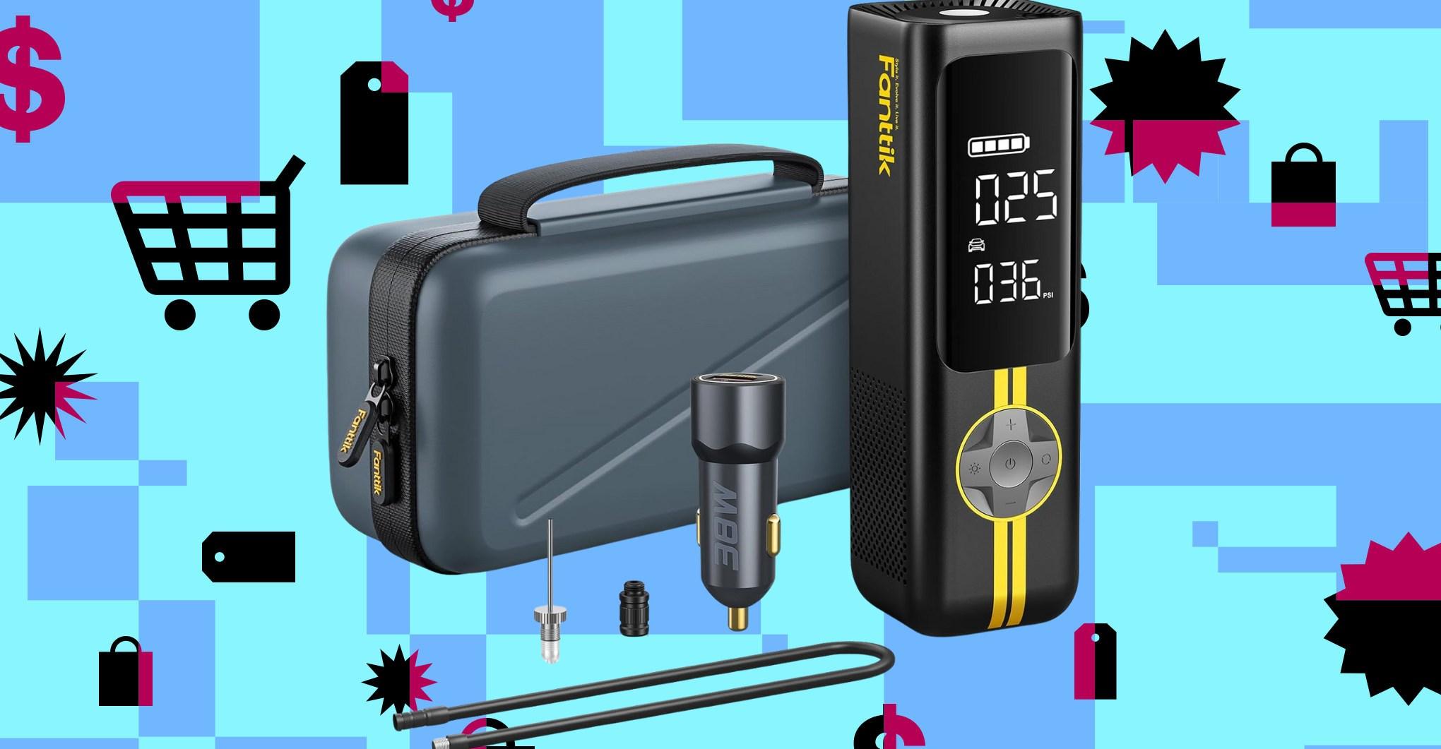 Fanttik’s portable tire inflator has hit an all-time low for Black Friday