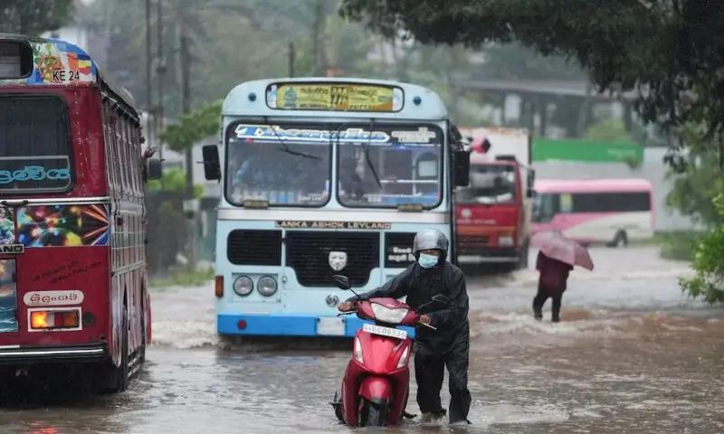 سری لنکا میں سائیکلون ڈِٹواہ نے تباہی مچادی، 46 افراد جاں بحق،متعدد لاپتا
