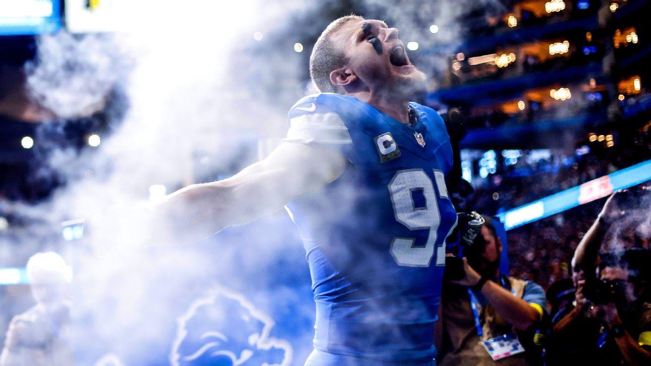 Inside Lions DE Aidan Hutchinson's contract extension, and Micah Parsons' role