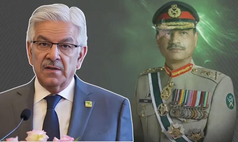 چیف آف ڈیفنس فورسز کی تقرری کا نوٹیفکیشن مقررہ وقت پر جاری کر دیا جائے گا،وزیر دفاع