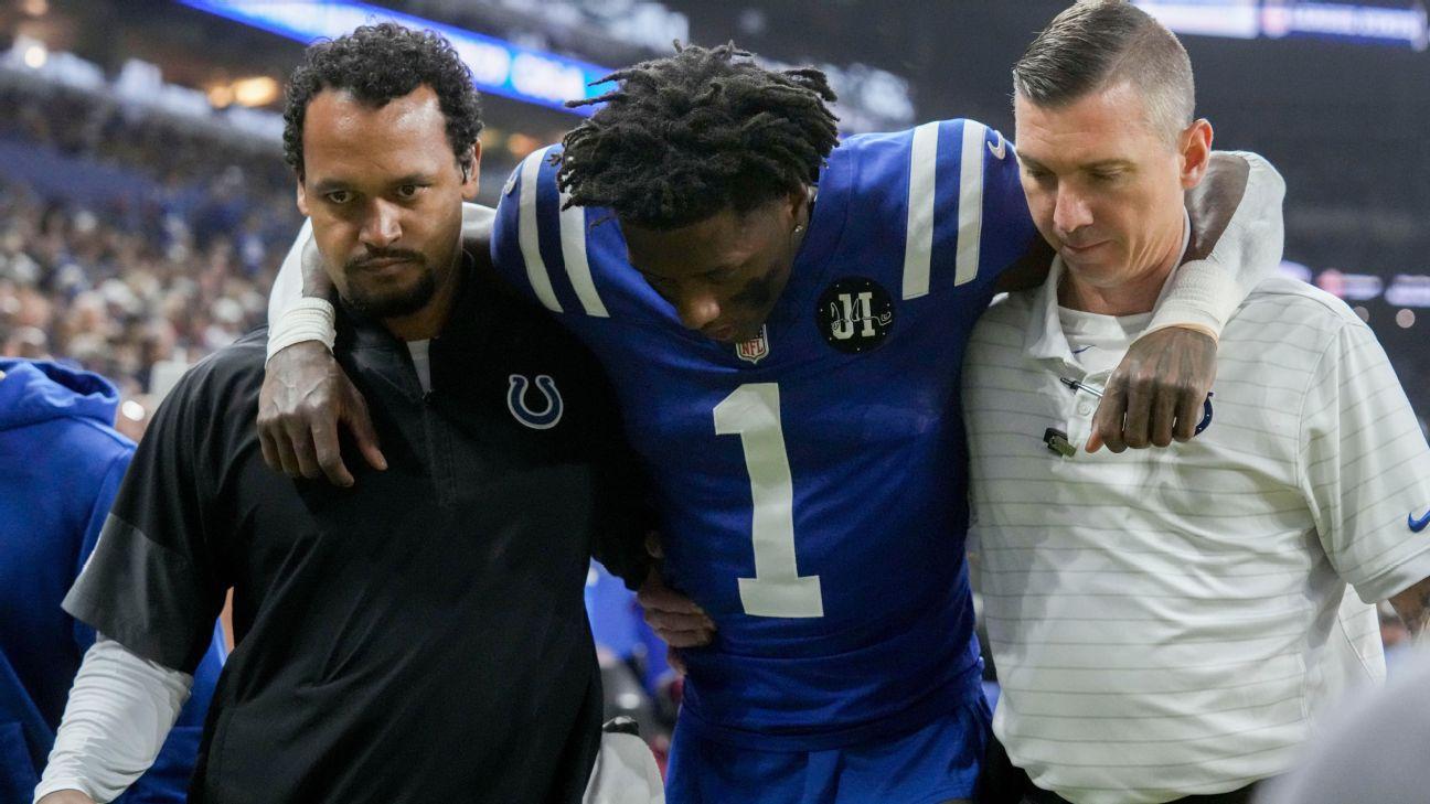 Colts CB Gardner suffers noncontact calf injury