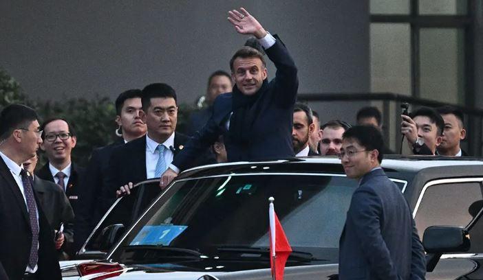 Macron threatens China with tariffs over trade surplus