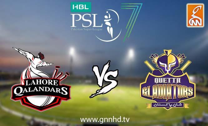 PSL 7: Lahore Qalandars, Quetta Gladiators to lock horns today 