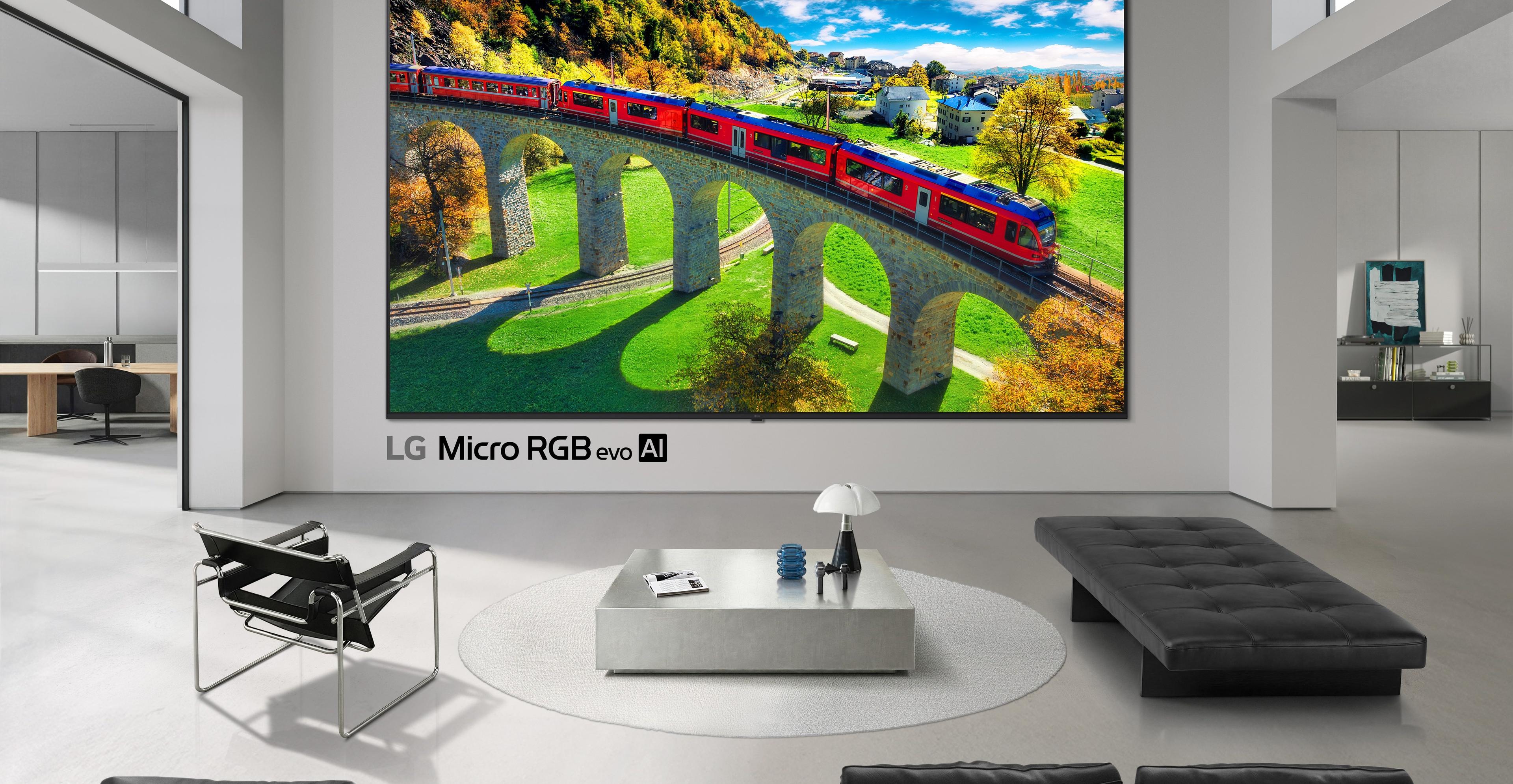 LG enters the RGB LED fray in 2026 with the Micro RGB evo TV