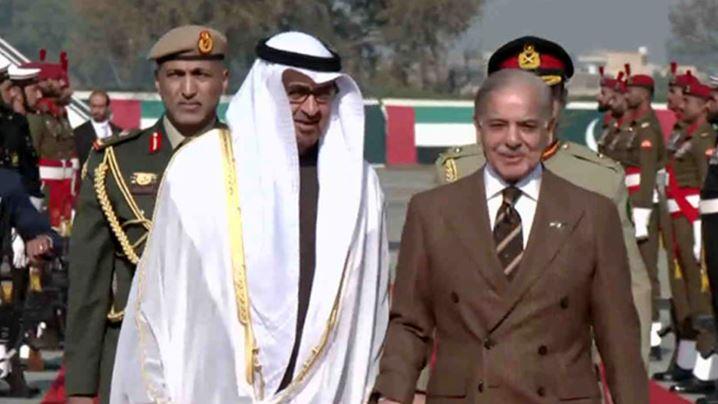 UAE President arrives in Islamabad on day-long visit