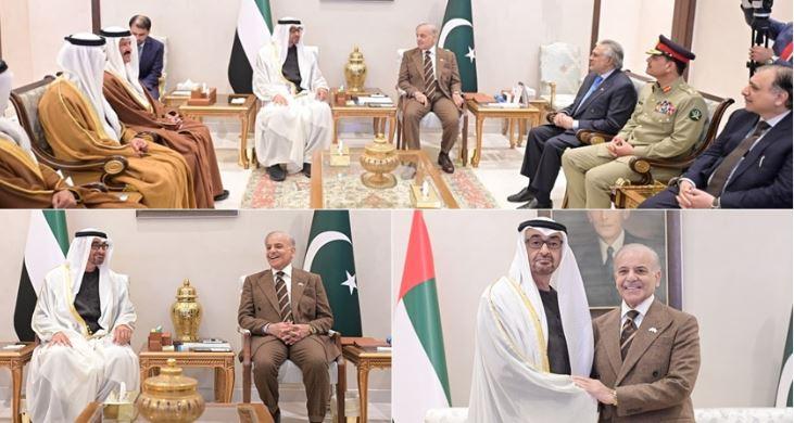 PM Shehbaz, UAE President review economic cooperation