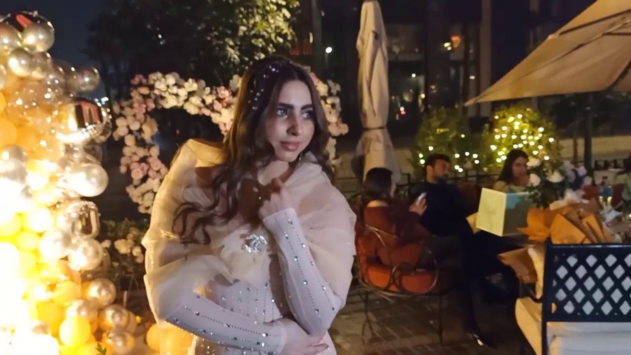 ماڈل و اداکارہ ثنا خان کی لاہور میں سالگرہ پارٹی،شوبز شخصیات کی بھرپور شرکت