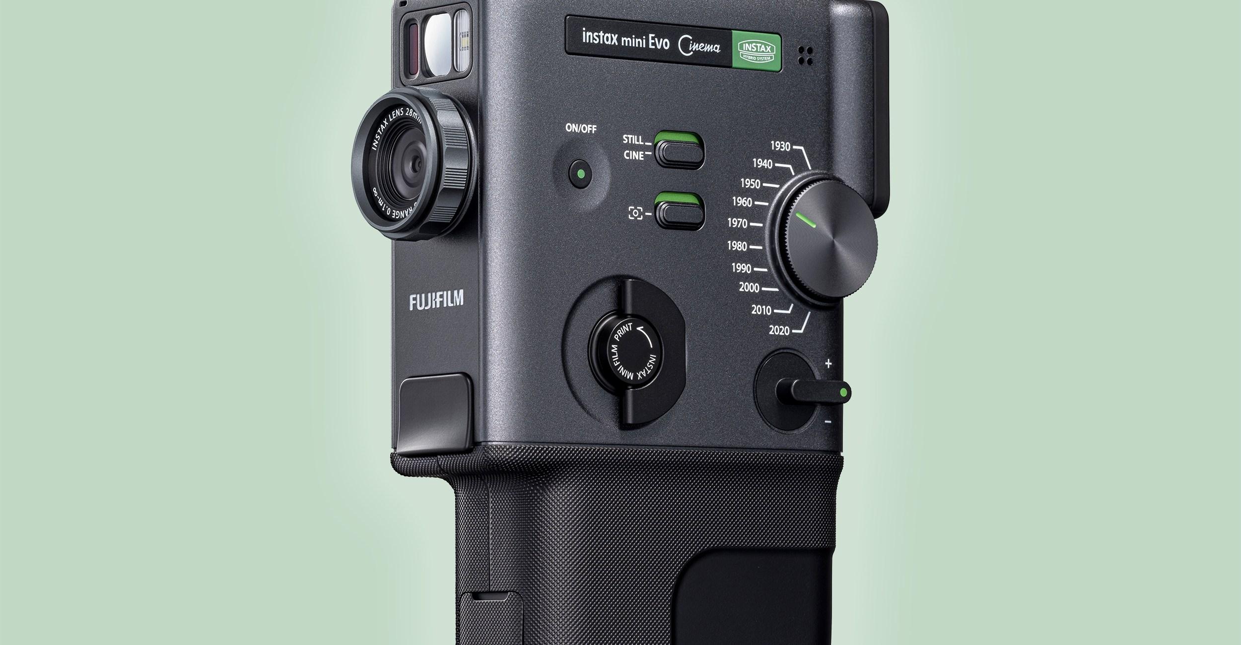 Fujifilm’s new instant camera captures video with vintage effects