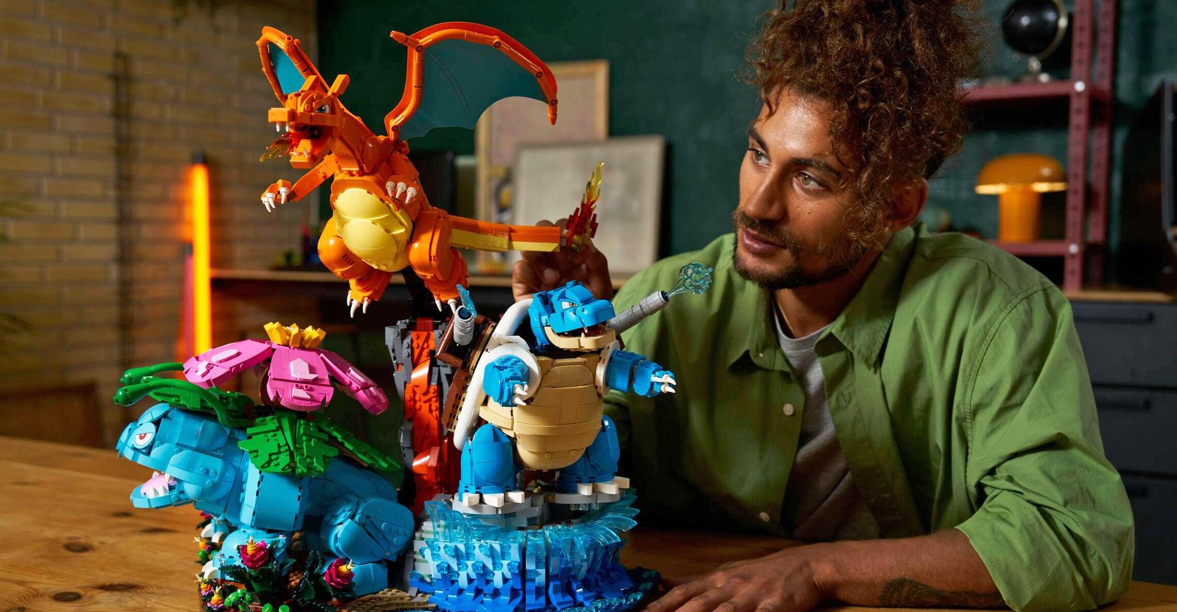 The first three Lego Pokémon sets launch in February and include a $650 diorama