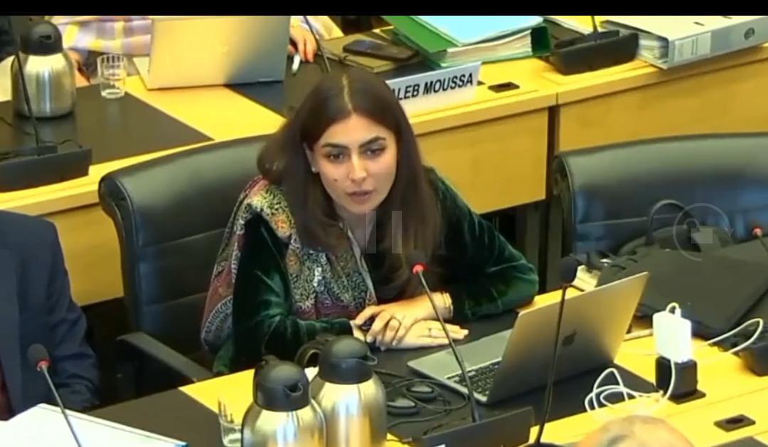 جنیوا:چیئرپرسن چائلڈ پروٹیکشن بیورو سارہ احمد کی یو این سی آر سی جائزہ اجلاس میں پاکستان کی نمائندگی