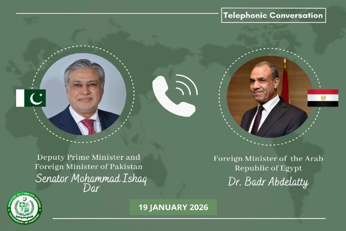 اسحا ق ڈار کی مصر ی وزیر خارجہ کی ملاقات، علاقائی اور دوطرفہ امور پر تبادلہ خیال