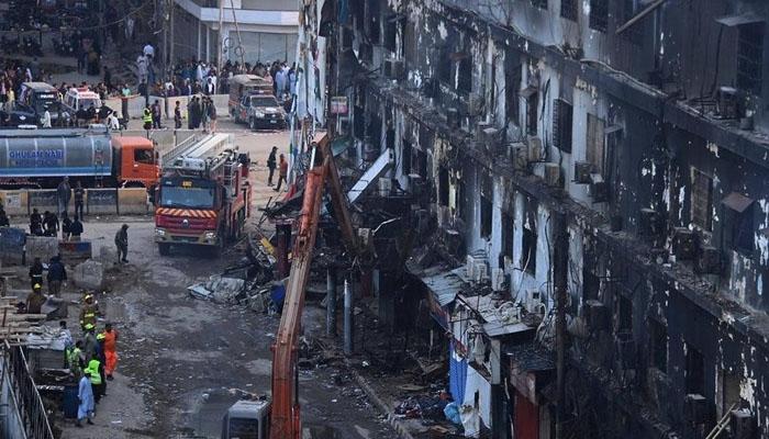 سانحہ گل پلازہ کا مقدمہ غفلت اور لاپرواہی کی دفعات کے تحت درج