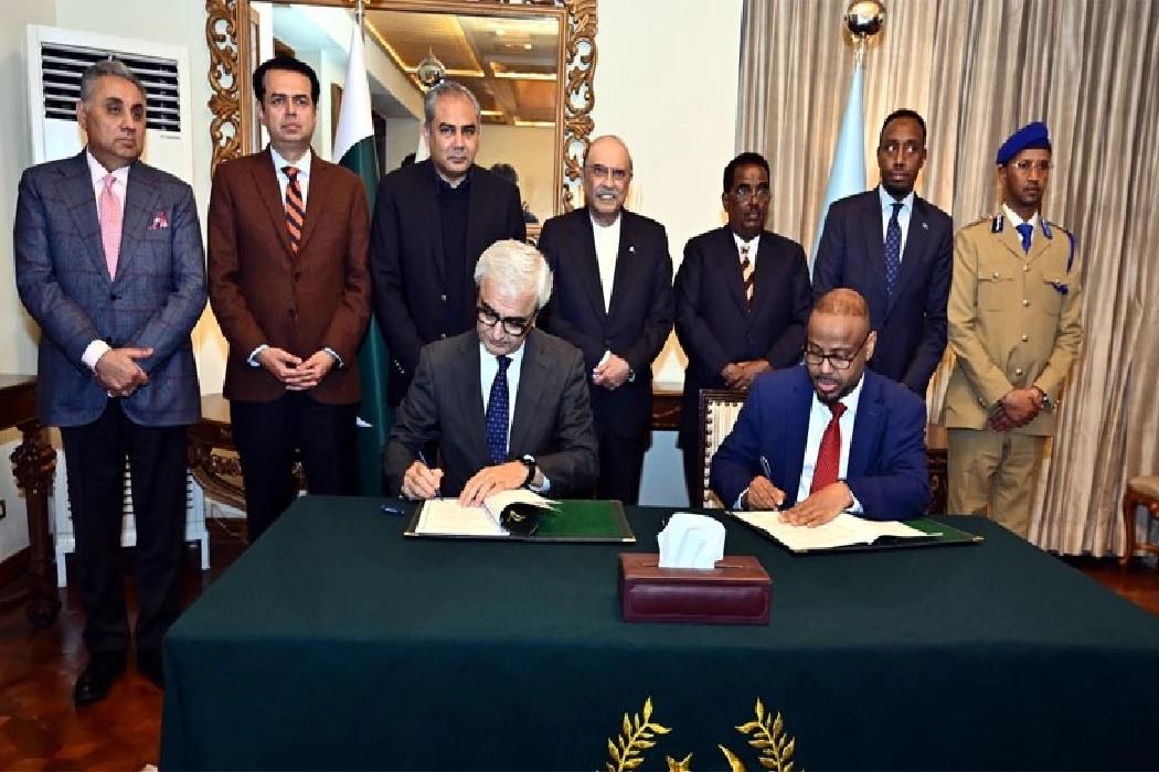پاکستان اور صومالیہ کے درمیان سفارتی پاسپورٹ رکھنے والوں کیلئے ویزا کی شرط ختم کرنے کا معاہدہ
