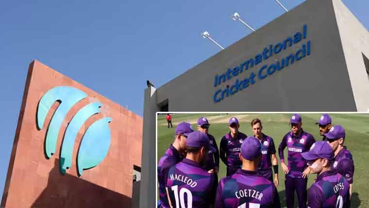 آئی سی سی نےٹی20 ورلڈ کپ میں بنگلا دیش کی جگہ سکاٹ لینڈ کو شامل کر لیا