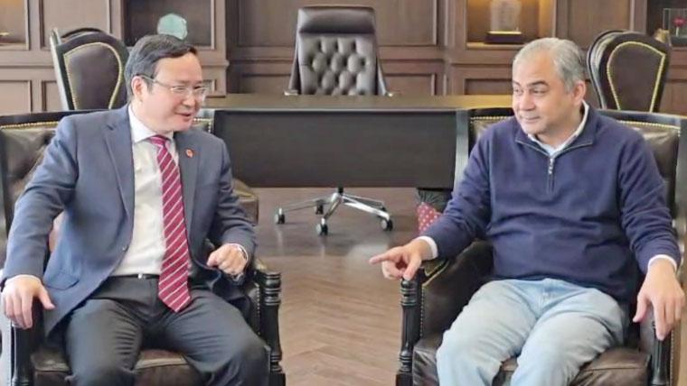 وفاقی وزیر داخلہ کا ژاو شیرین کی چینی قونصل جنرل کی حیثیت سے خدمات کو خراج تحسین