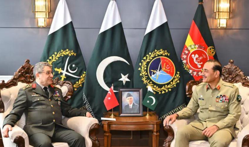 Field Marshal, Turkiye’s chief of general staff discuss regional security, defence cooperation