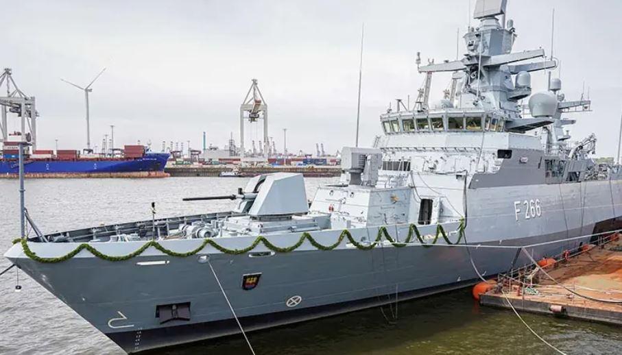 Two workers arrested on suspicion of sabotaging German warships: report