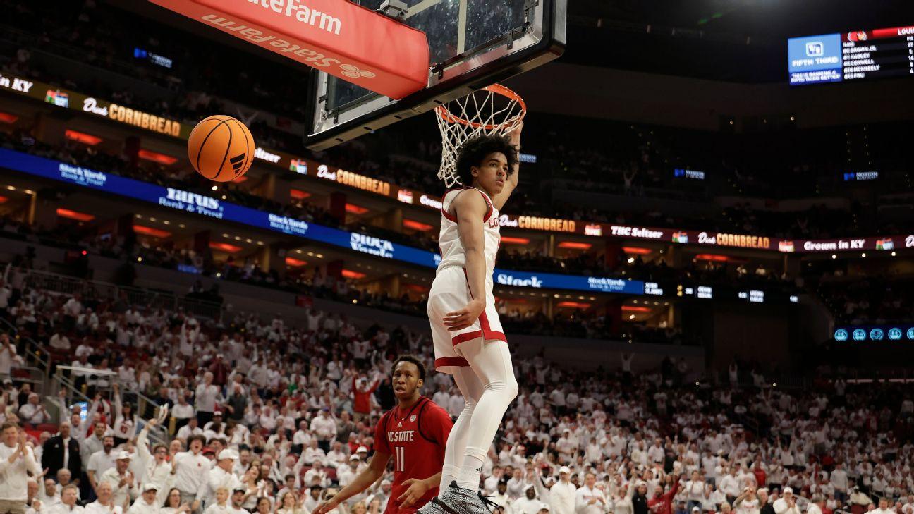 Brown drops ACC freshman-record 45 for L'ville