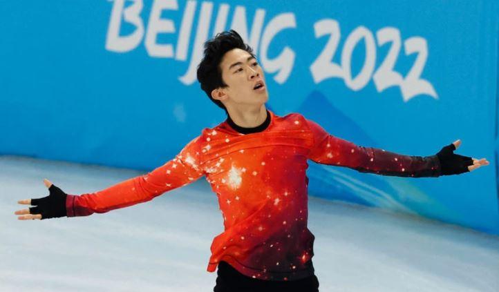 American star Nathan Chen Wins Gold in Men's Figure Skating