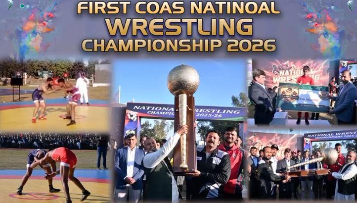 First National Chief of Army Staff Wrestling Championship 2026 concludes in Sialkot