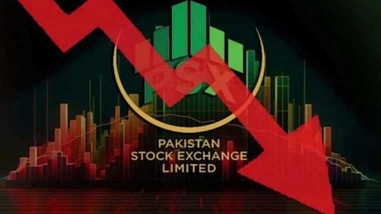 پاکستان ا سٹاک مارکیٹ میں شدید مندی،انڈیکس میں 6500 سے زائد پوائنٹس کی کمی