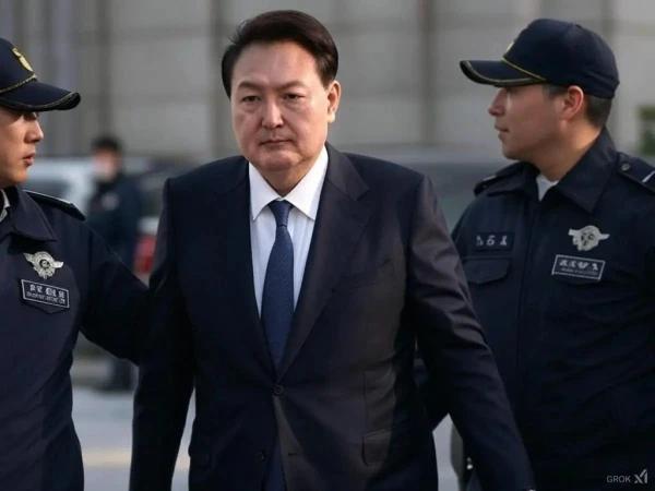 جنوبی کوریا: مارشل لا لگانے والے صدر یون سک یول کو بغاوت کے جرم میں عمر قید کی سزا