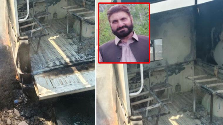 کوہاٹ: خاری دہشت گردوں کا پولیس موبائل پر حملہ، ڈی ایس پی سمیت7 افراد شہید