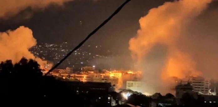 بیروت اور جنوبی لبنان پر اسرائیلی فضائیہ کی بمباری، 31 جاں بحق،درجنوں زخمی