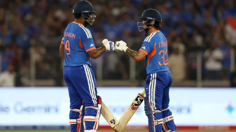 ٹی 20 فائنل:سنجو سمسن کی شاندار بلے بازی، بھارت کا نیوزی لینڈ کو 256 رنز کا ہدف