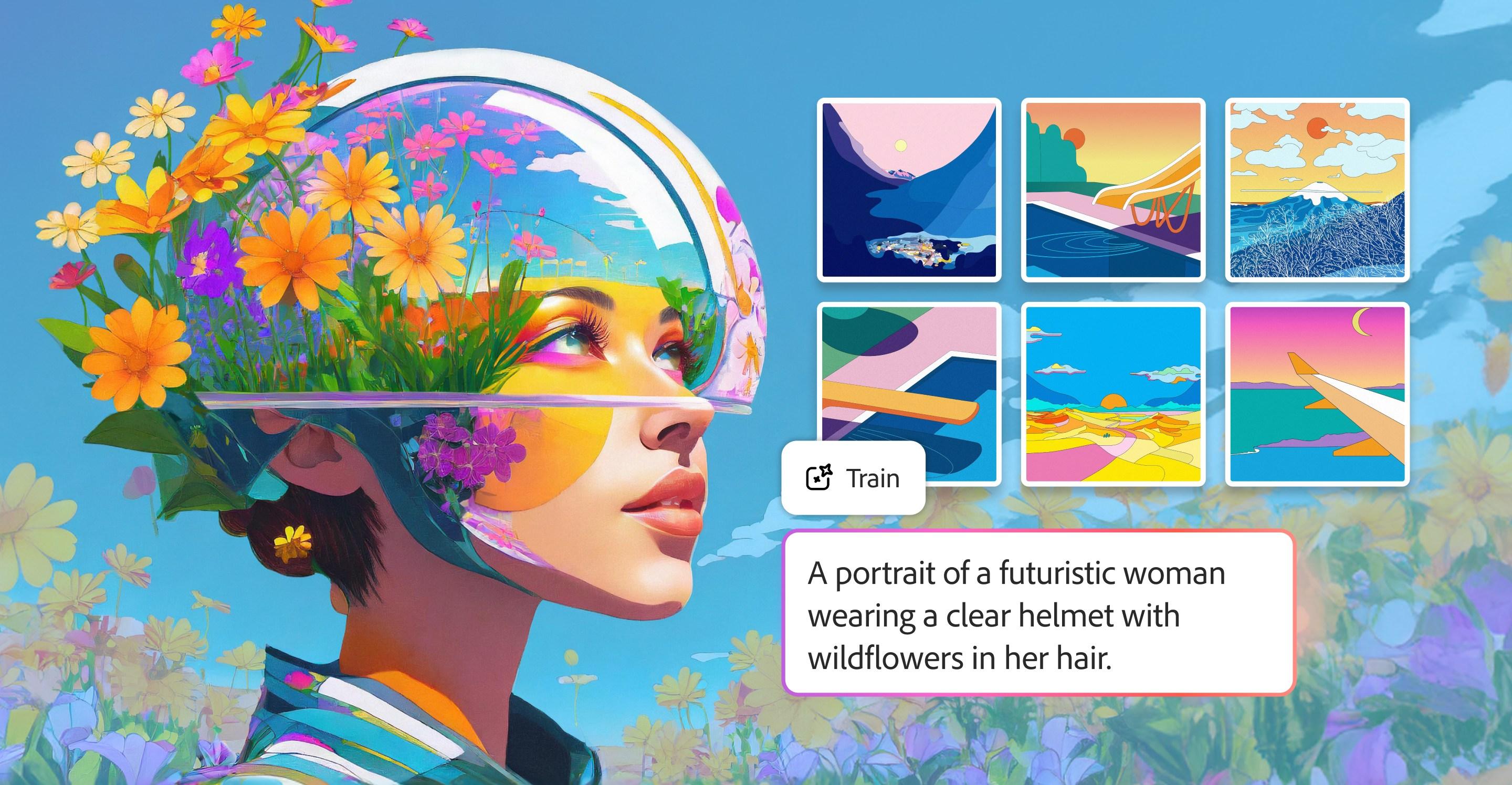 Adobe’s AI image generator can now be trained on your own art
