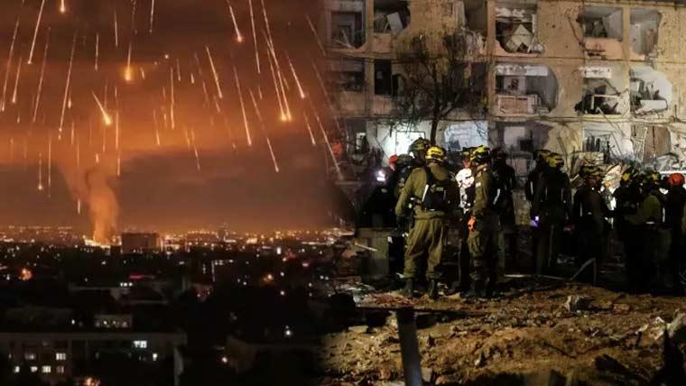 ایران کی کارروائیاں جاری:اسرائیل پر کلسٹر وار ہیڈز والے میزائلوں سے پر حملہ