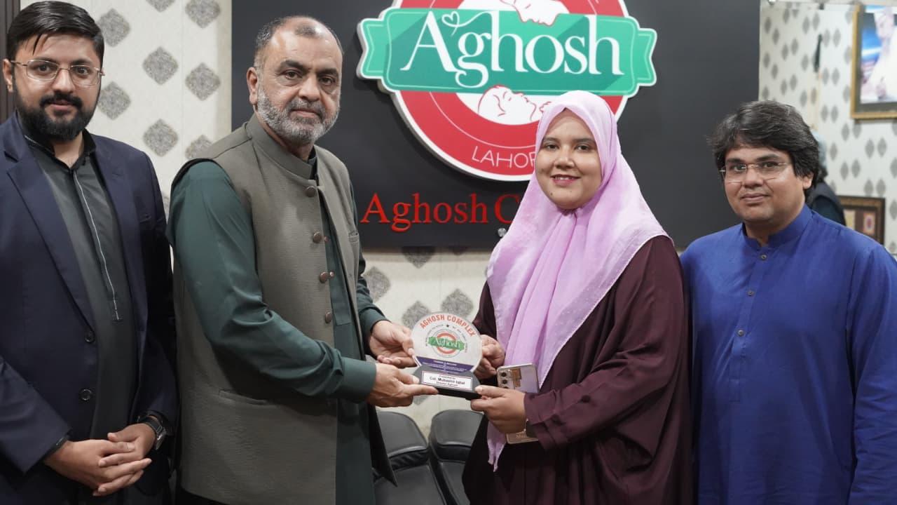 سینٹر فار آلٹرنیٹیو پرسپیکٹوز وفد کا آغوش و فن کیئر ہومز کا دورہ، یتیم بچوں کی فلاح پر غور