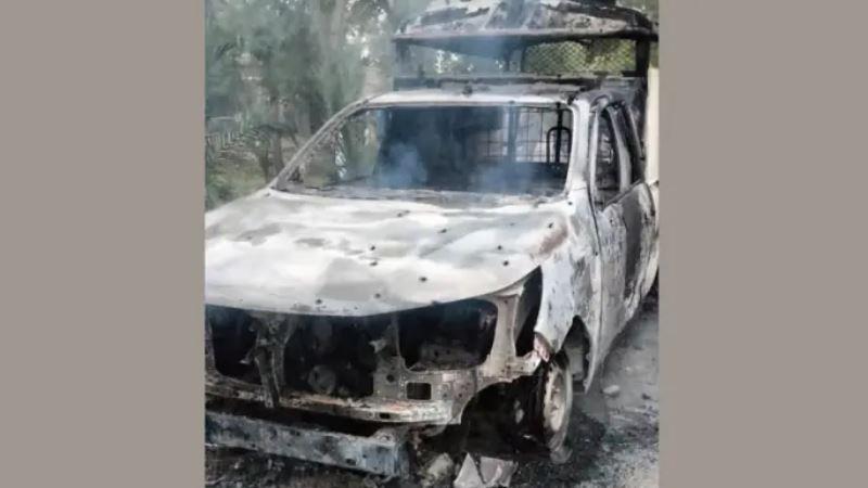 Policeman martyred in terrorist attack on police vehicle in Bannu